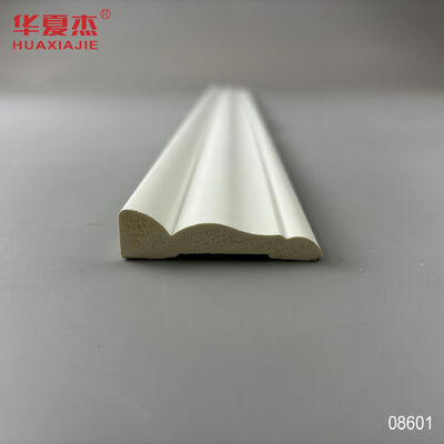 Dobra cena. Biały Pvc Skirting Board Pvc Moulding Base Board Kolonial Casing Dekoracja wnętrz w Internecie