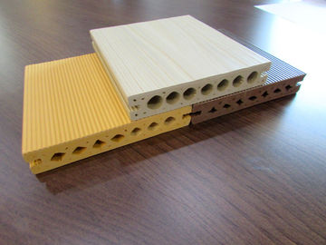 Dobra cena. Moistureproof Hollow WPC Composite Decking Plate Outside Environment w Internecie